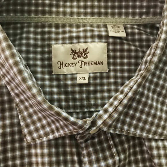 HICKEY FREEMAN 100% COTTON SHIRT SIZE XXL - Picture 3 of 4